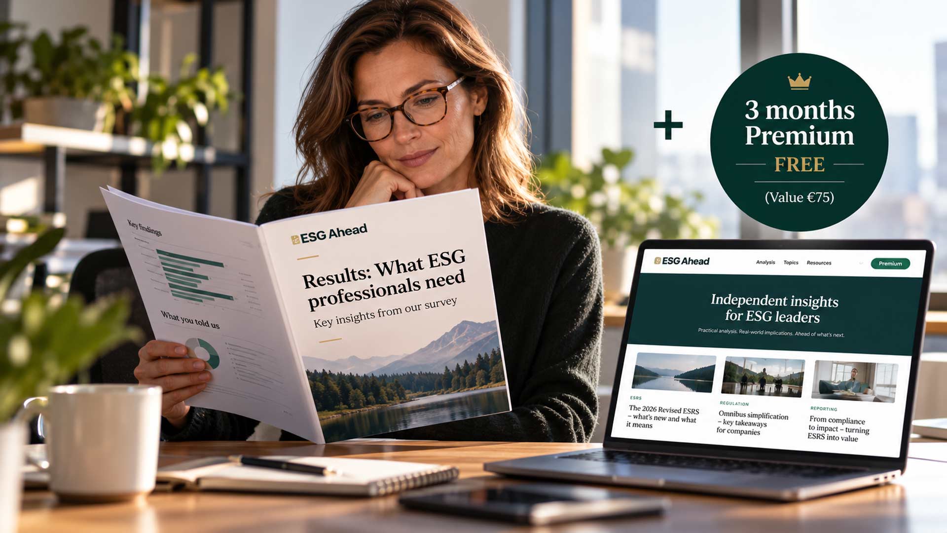 Survey: Tell us what you need in your ESG work and we’ll build it in ESGAhead.com